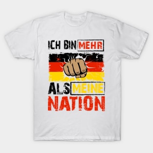 Anti Patriotism Design Germany T-Shirt